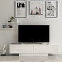 Hanah Home Soporte para TV Matera - Blanco